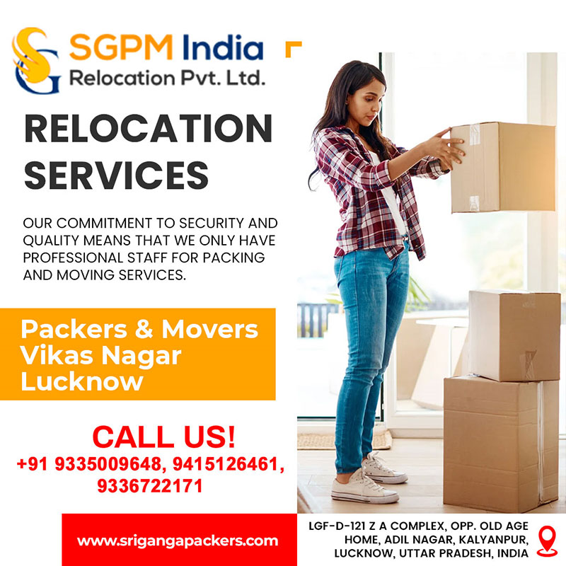 Packers and Movers in Vikas Nagar Lucknow