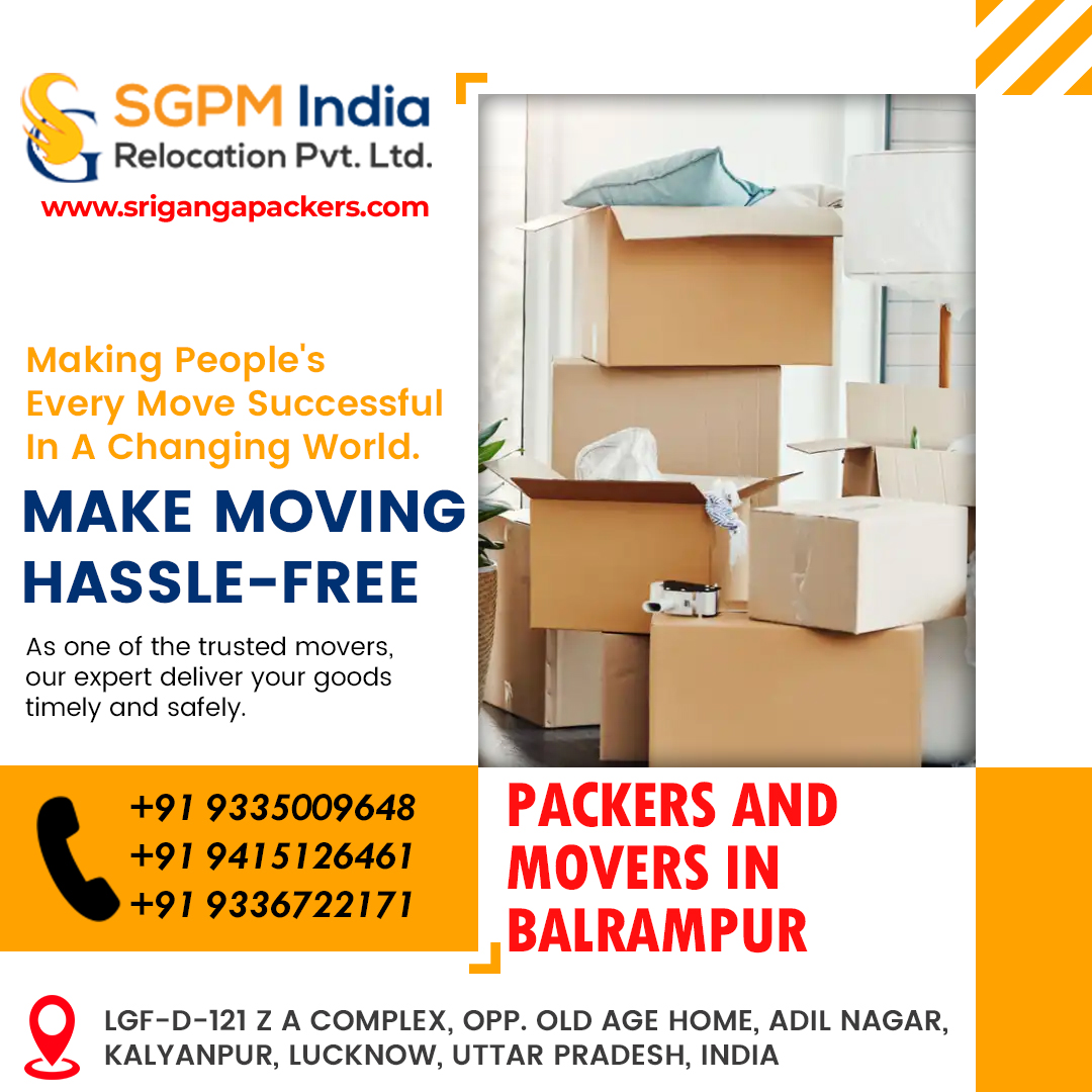 Packers and Movers in Balrampur