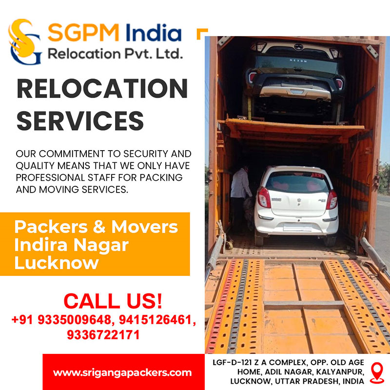 Packers and Movers in Indira Nagar Lucknow