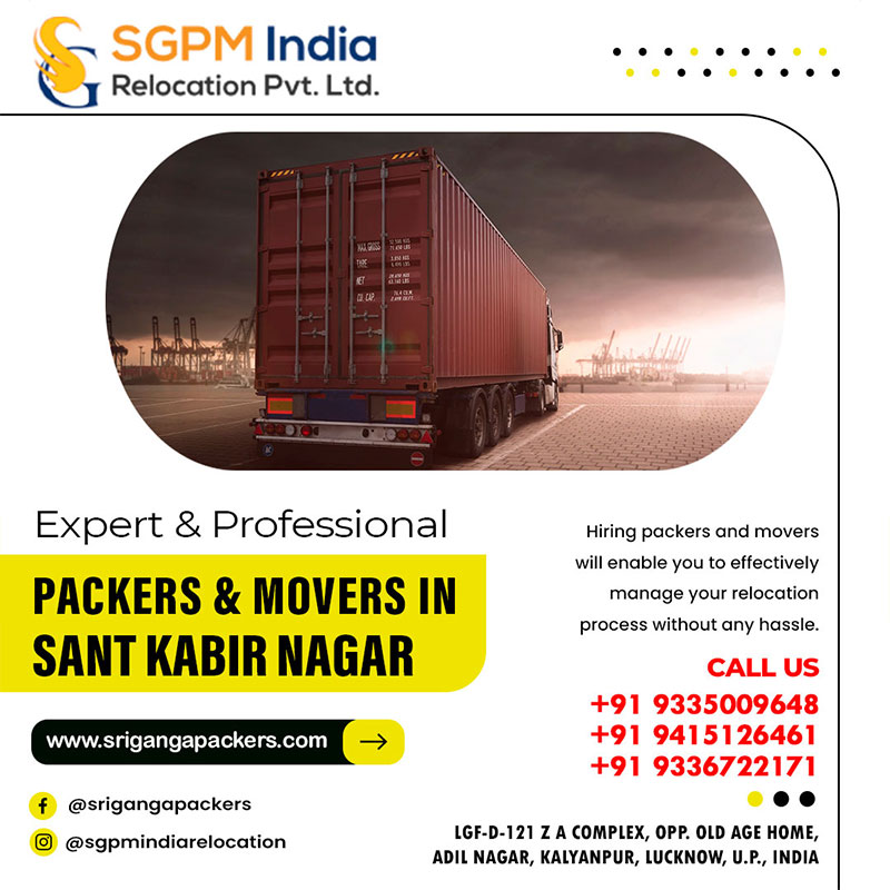 Packers and Movers in Sant Kabir Nagar